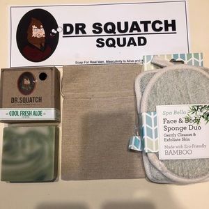DR.SQUATCH “Cool Fresh Aloe”3 piece set